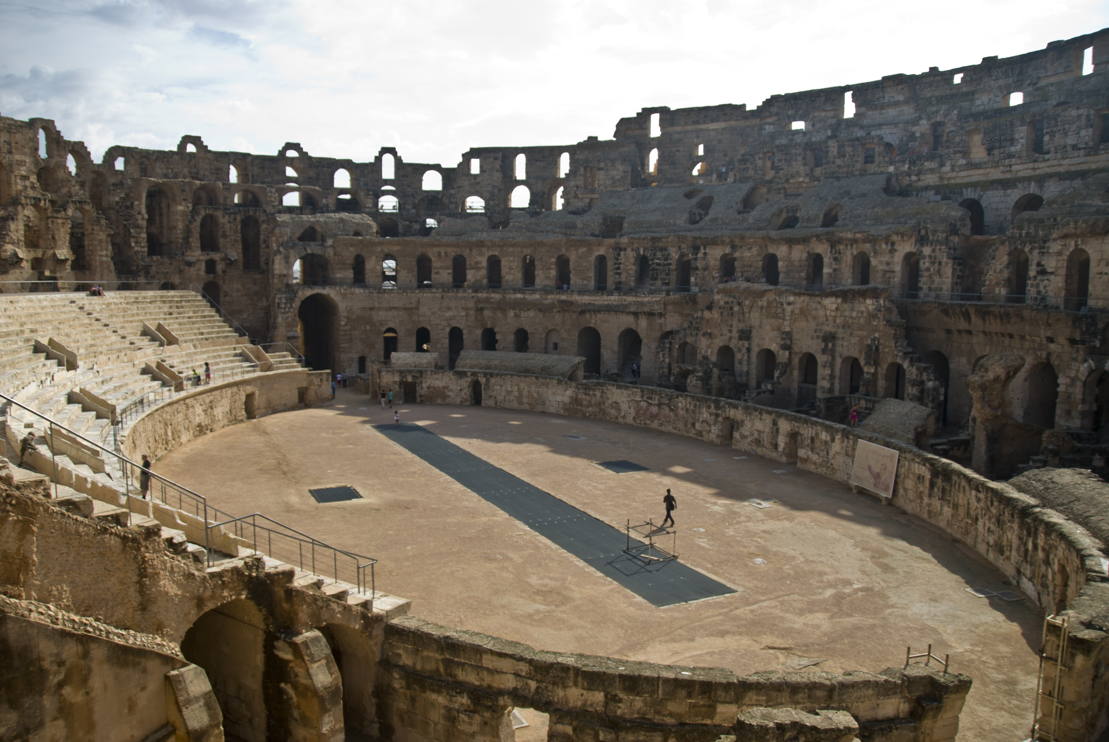 El Jem - drittgrösstes römisches Amphitheater der Welt